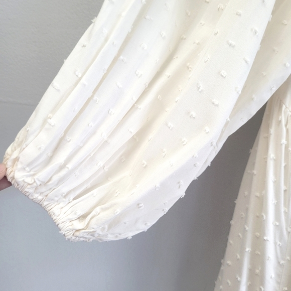 Monk & Lou Swiss Dot Ayanna Flowy Babydoll Dress - Picture 9 of 11